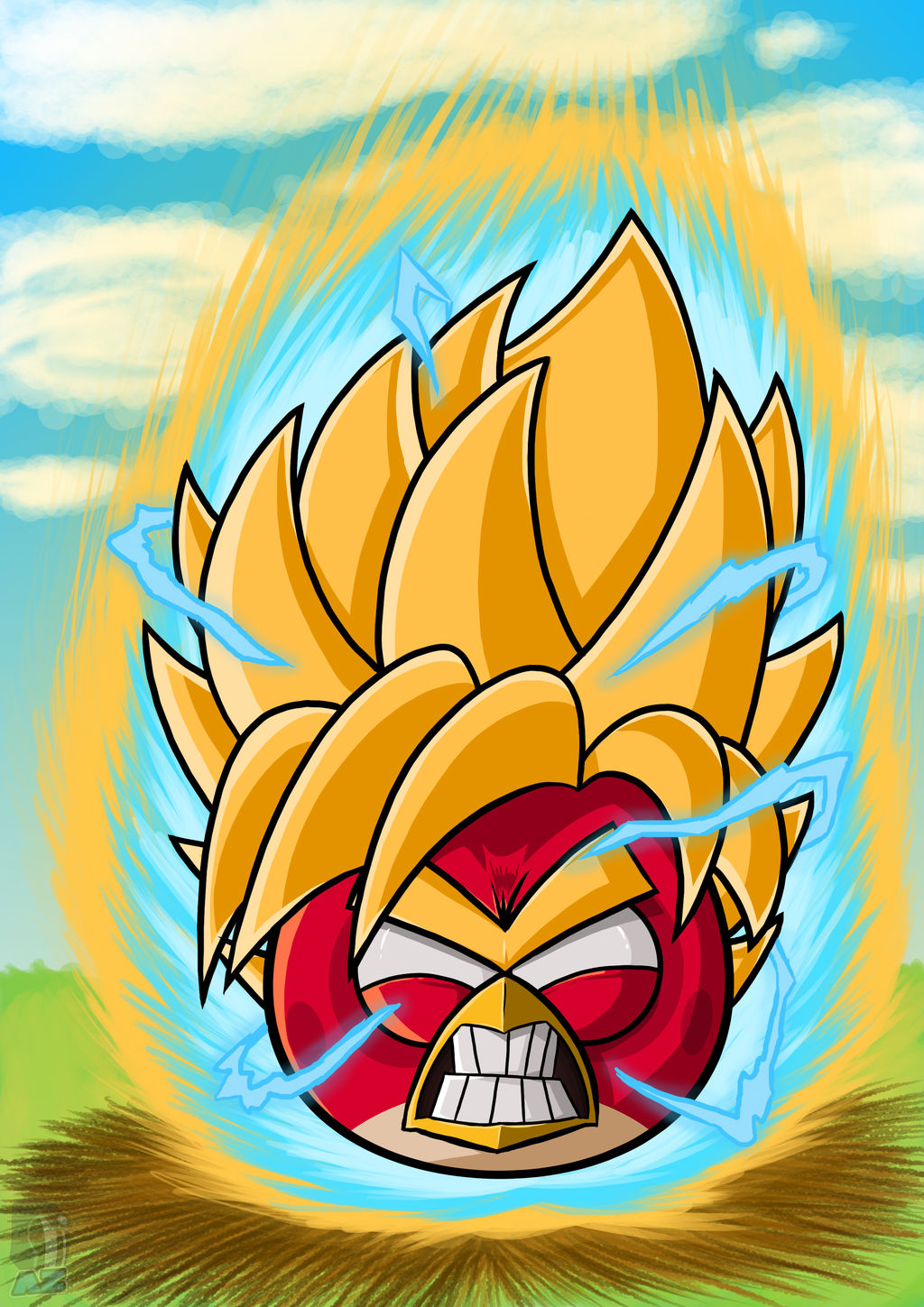 Super Saiyan Red Rage by AZ-Derped-Unicorn on DeviantArt