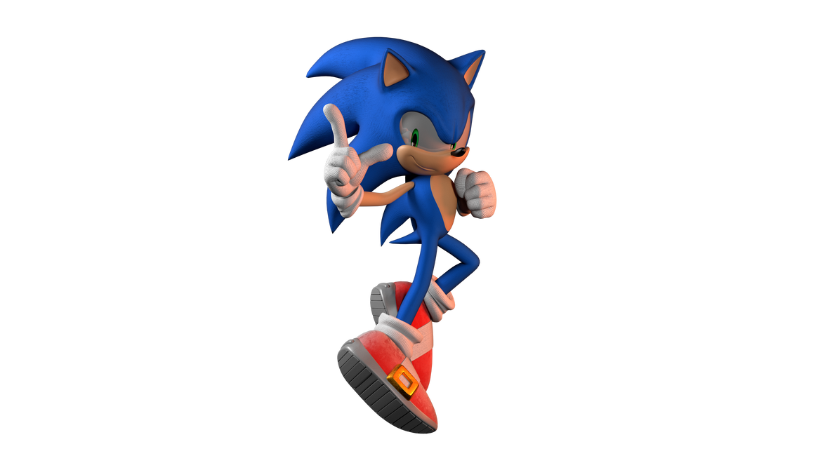 Sonic rush render by XModder17 on DeviantArt