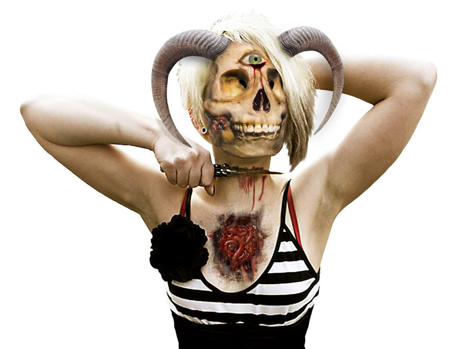 skull girl