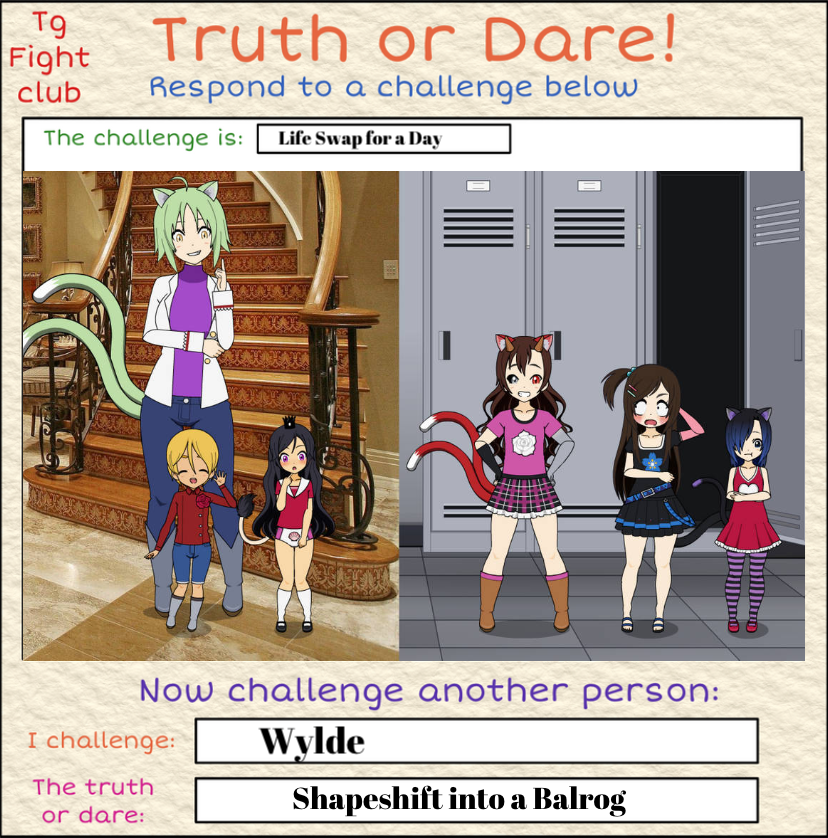 Truth Or Dare Life Swap By PrinceOliviaBatt On DeviantArt truth-or-dare-life-swap-by-princeoliviabatt-on-deviantart