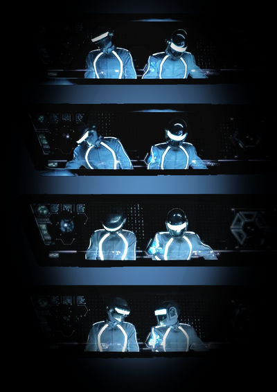 Daft Punk in Tron