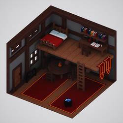 dia 3d isometric