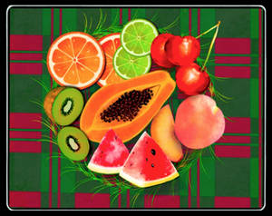 -fruit plate-