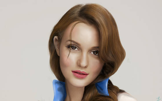 photomanip: Leighton Meester as Belle