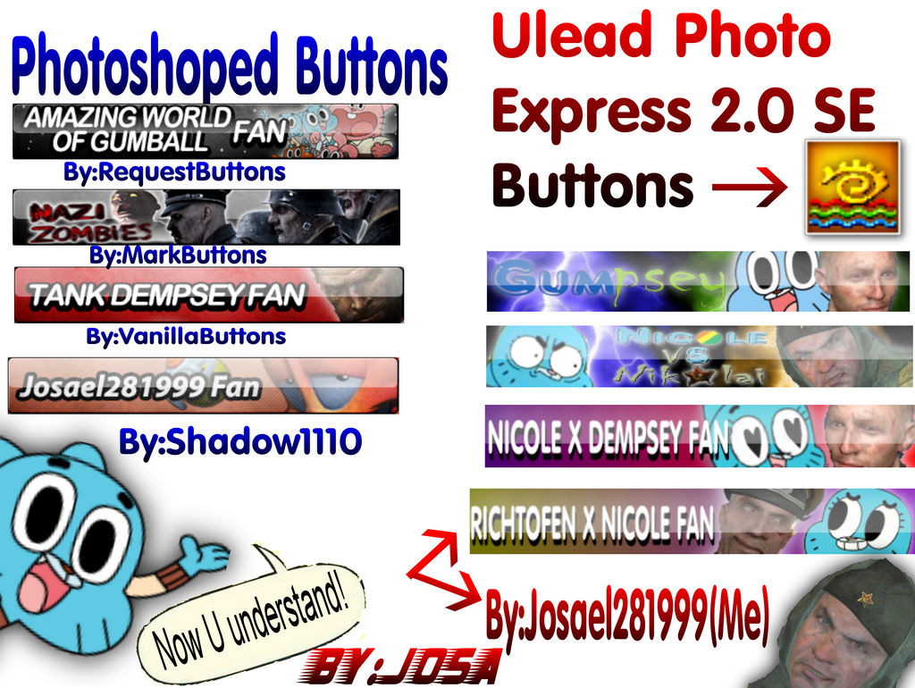 Diferents Fan Buttons by Josael28TNZ on DeviantArt