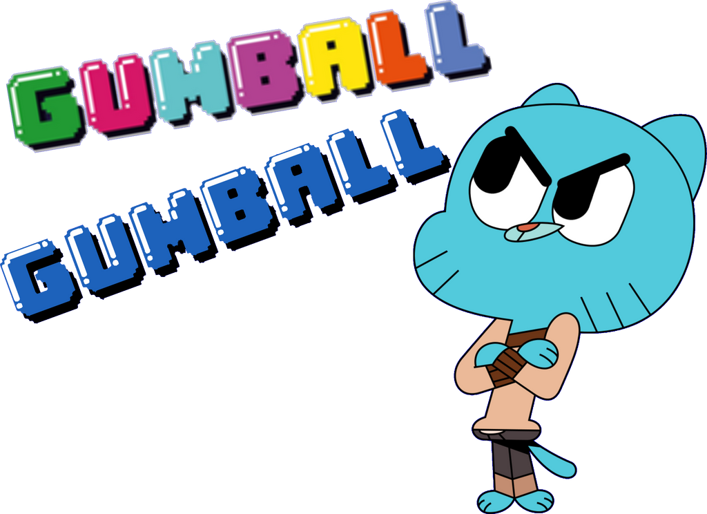 TAWOG:Gumball with his logos by Josael28TNZ on DeviantArt