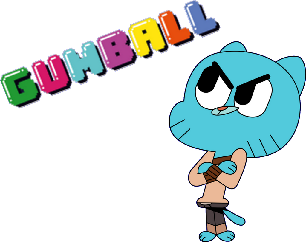 TAWOG:Gumball with his logo by Josael28TNZ on DeviantArt