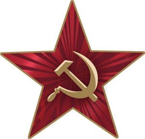 Futuristic U.S.S.R. Star(Soviet Union emblem)