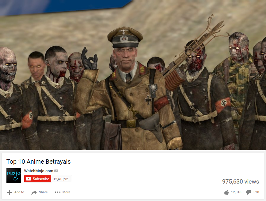 Top 10 Anime Betrayals Meme