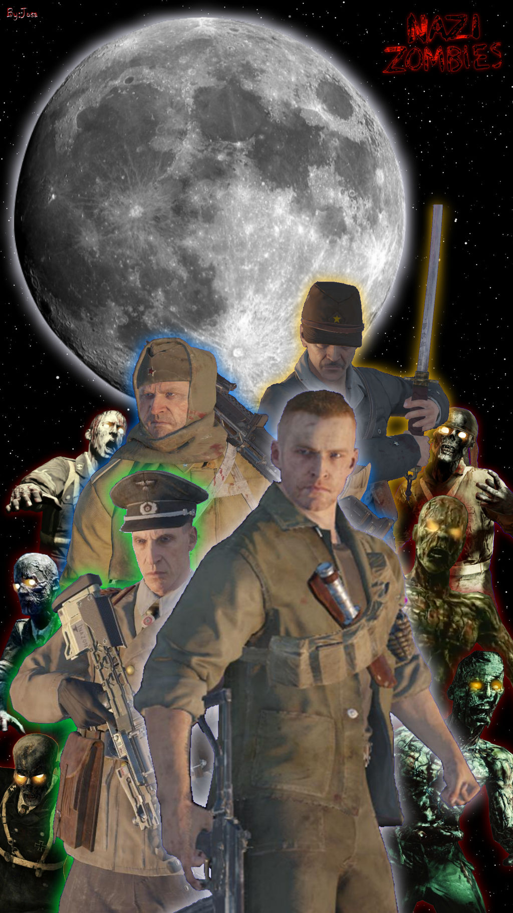 Moon Cod Lab Cod Zombies Moon Wallpaper