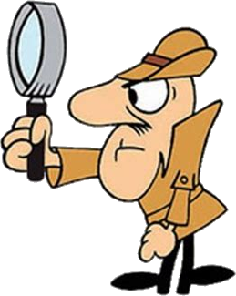 Inspector Thinking The Inspector with his magnifying glass by Josael28TNZ on DeviantArt