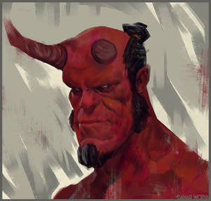 Hellboy Sketch