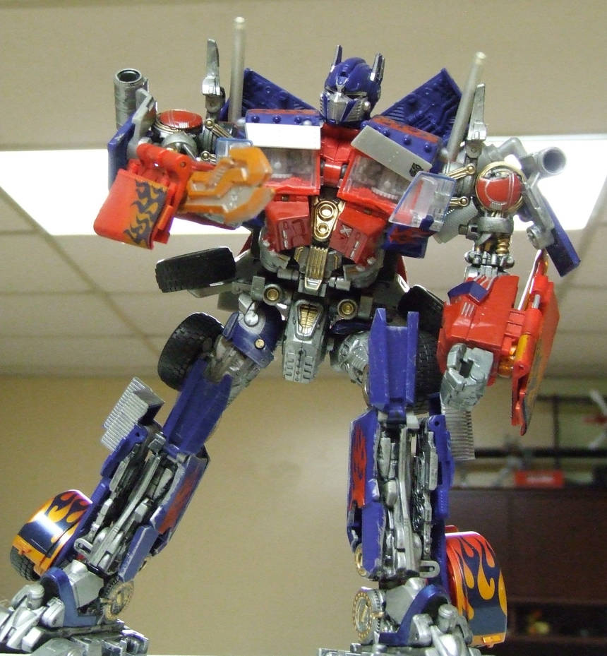 Optimus Prime ROTF Custom paint by zoralpha on DeviantArt