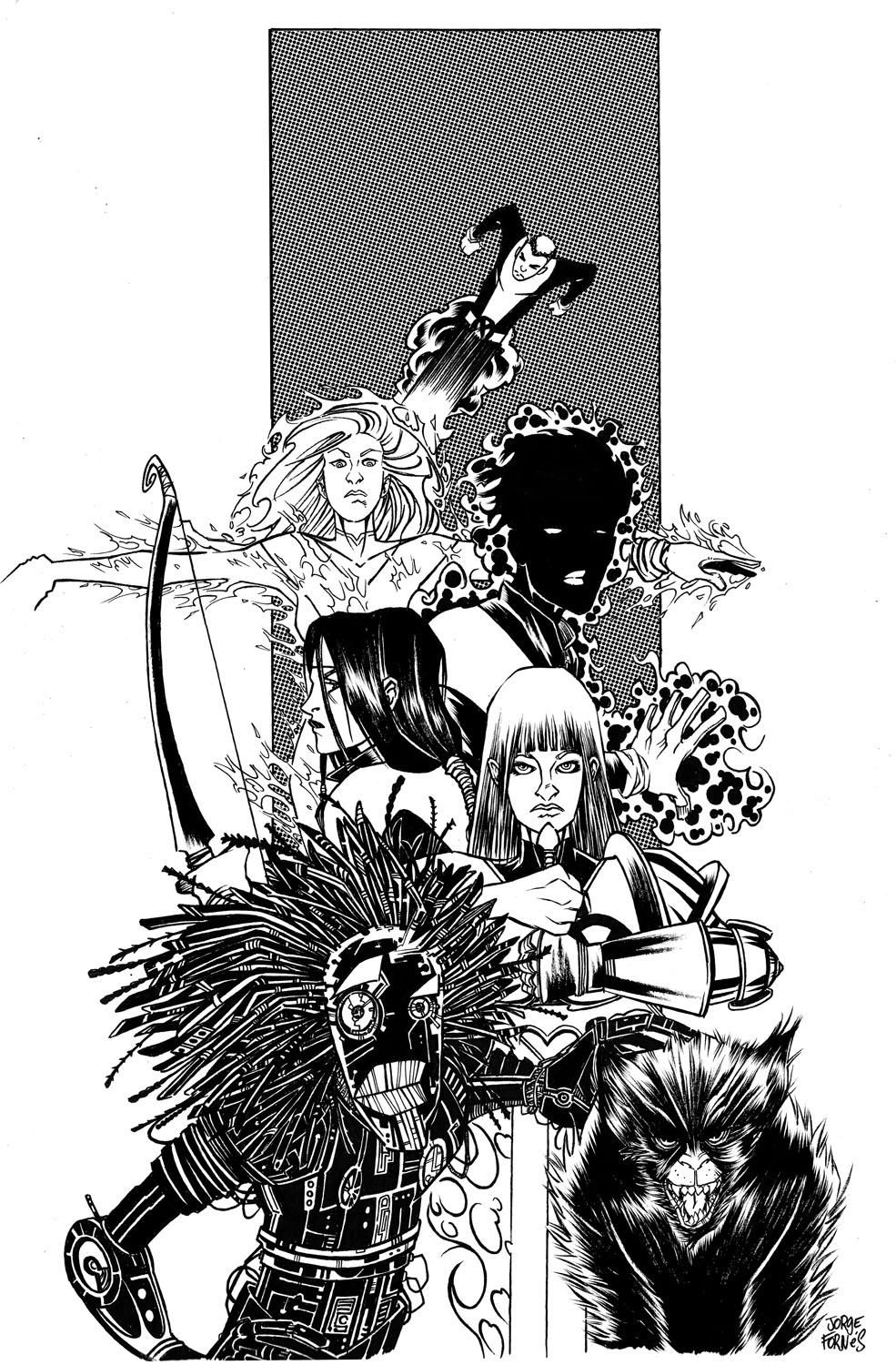 NEW MUTANTS PIN UP