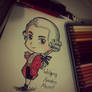 Wolfgang Amadeus Mozart Chibi style