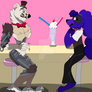Bonding over Milkshakes (Commission)