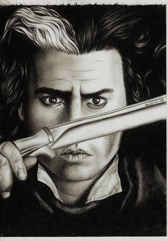 Johnny Depp as Sweeney Todd