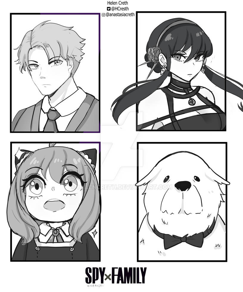 Spy X Family Sketch By HelenCreth On DeviantArt spy-x-family-sketch-by-helencreth-on-deviantart