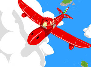 Obnoxious Red Plane