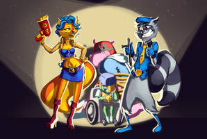 Sly Cooper's gang in: Accidental Arrest