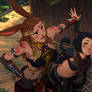 Lilja and C'rilsa (commission)