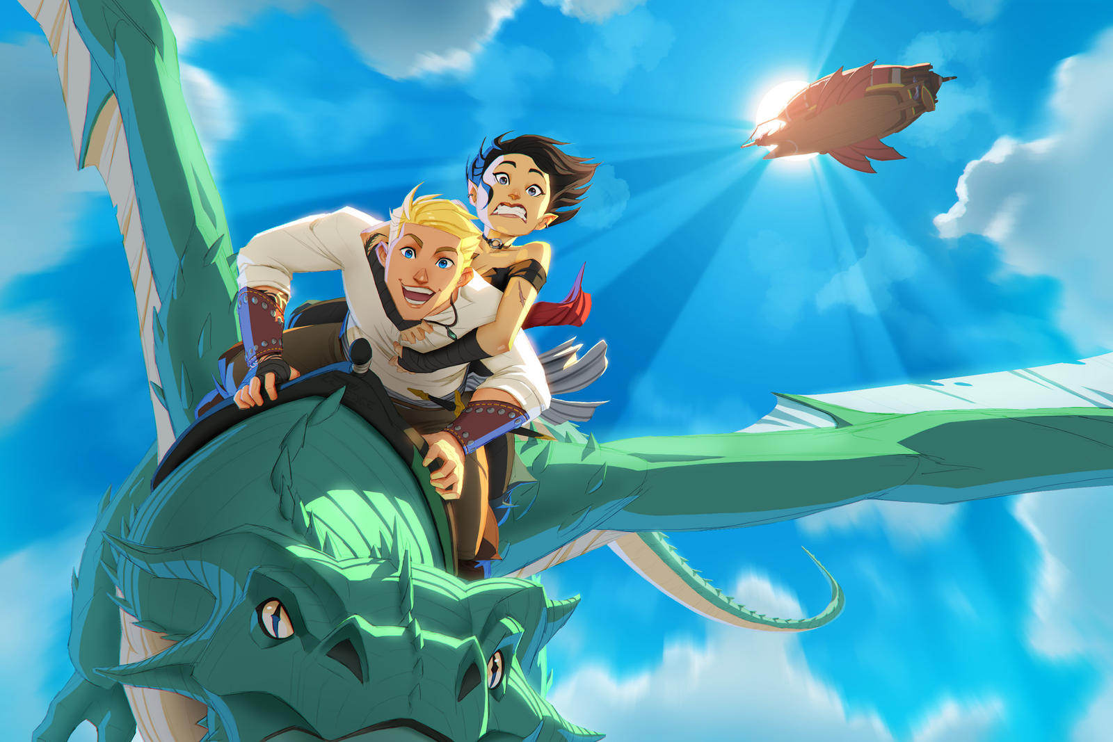 Dragon Ride Side Dragonride! (commission) by ZedEdge on DeviantArt