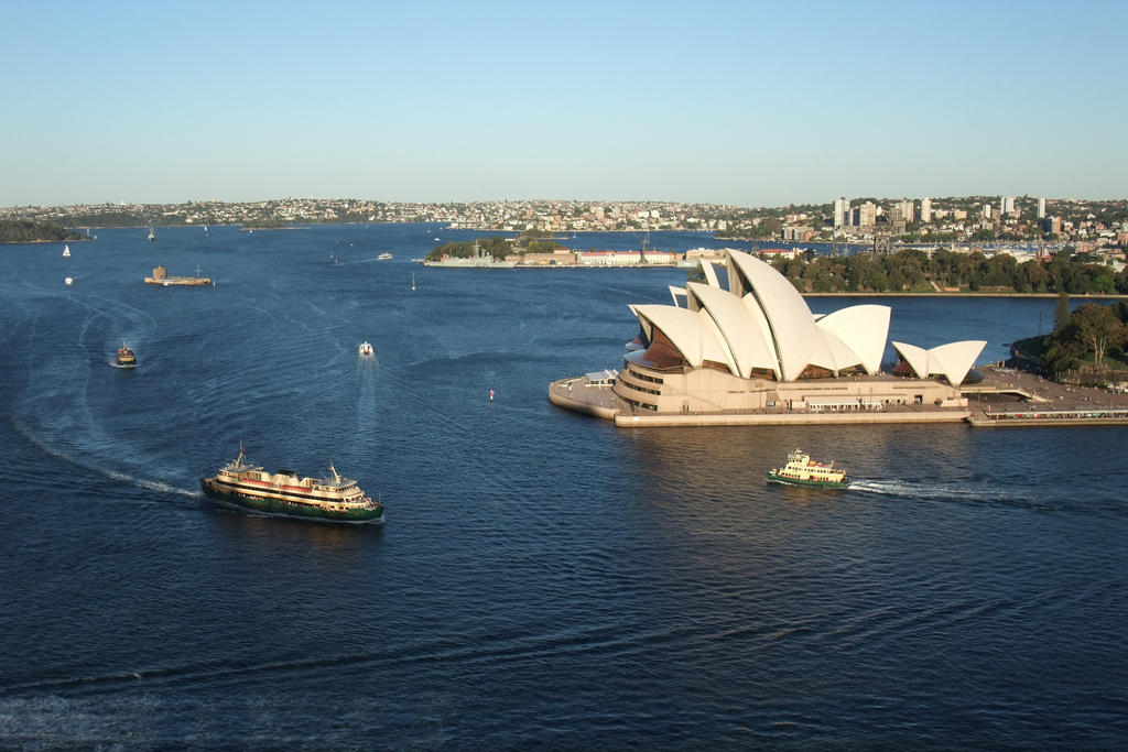 Sydney Harbour At Sunset