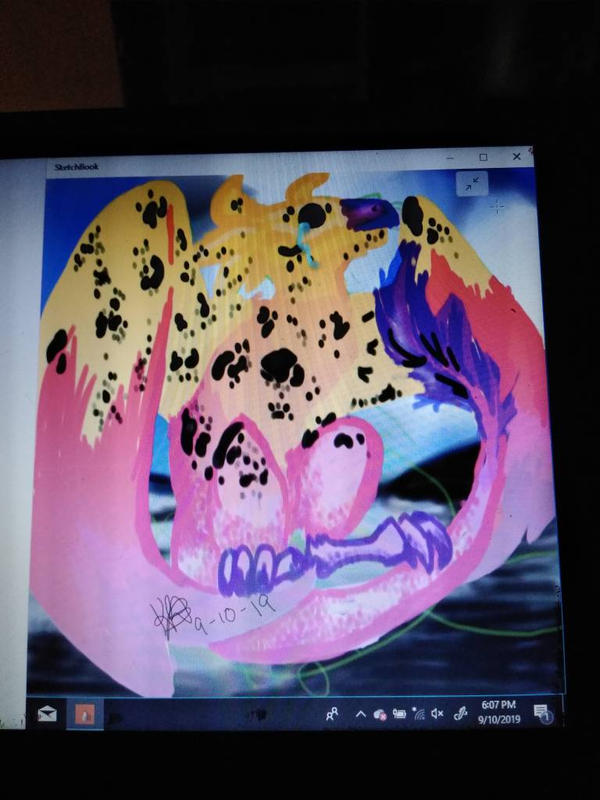 raptor oc work by Cinnabeanboi on DeviantArt