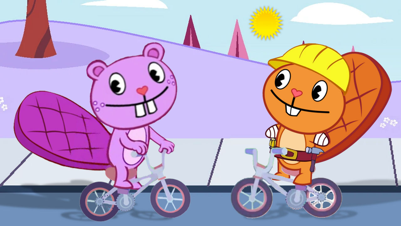 Toothy And Handy Are Cycling And Meet Together ! by haiduong2004 on ...