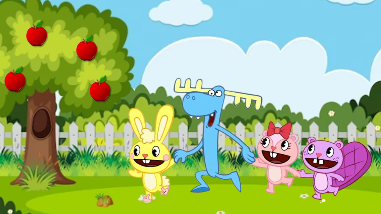 Cuddles, Toothy, Lumpy, Giggles In The Garden ! by haiduong2004 on ...