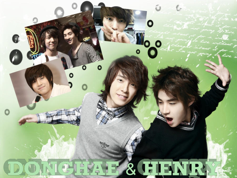 Donghae and Henry Wallpaper