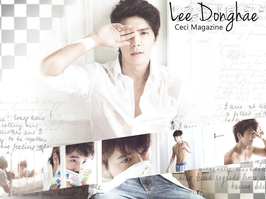 Donghae Ceci Magazine Shoot II