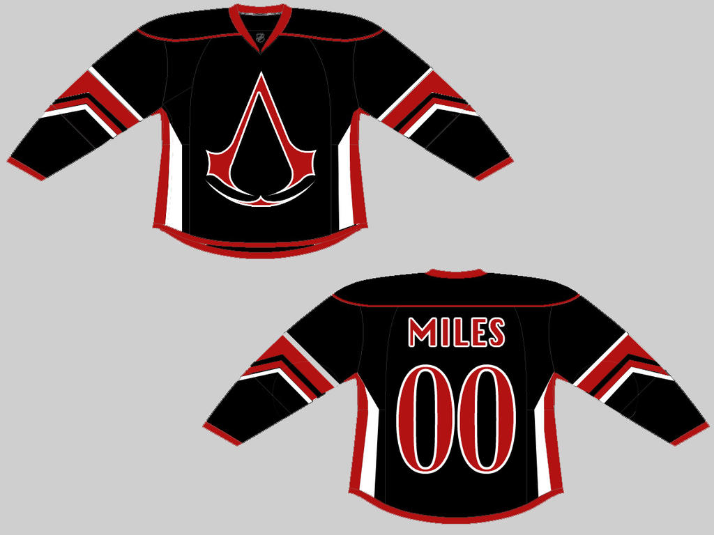 Assassin's Creed Hockey Jersey Dark by Kashloochic on DeviantArt
