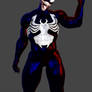 Try to recreate Venom look from the 1996 animated