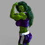 She Hulk Flex