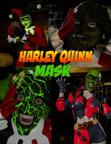 Harley Quinn Mask