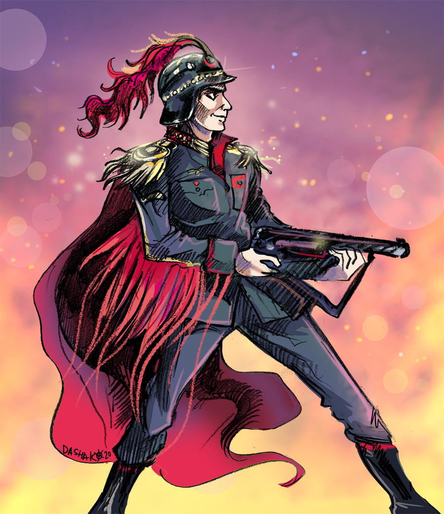 Captain Klenzendorf - Jojo Rabbit by Dasha-KO on DeviantArt