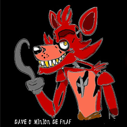 Desenho de Freddy de Five Nights at Freddy's pintado e colorido