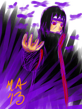 Purple Flame'n Itachi