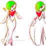 Gardevoir Megas for Deviant Art