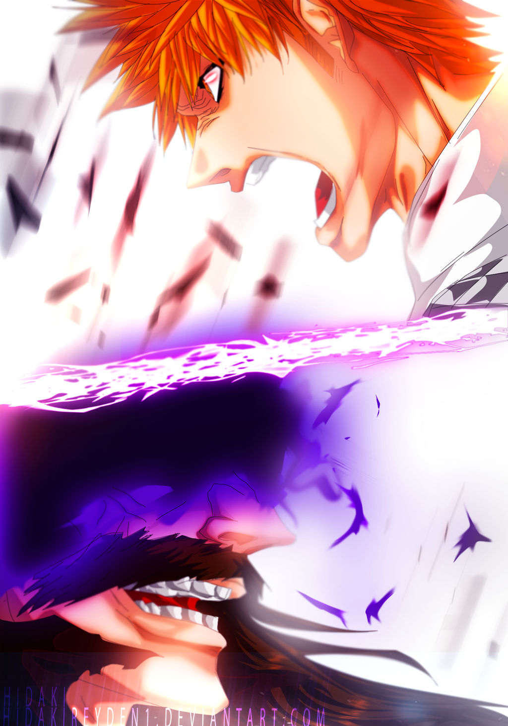 Juha back vs Ichigo  - bleach 673