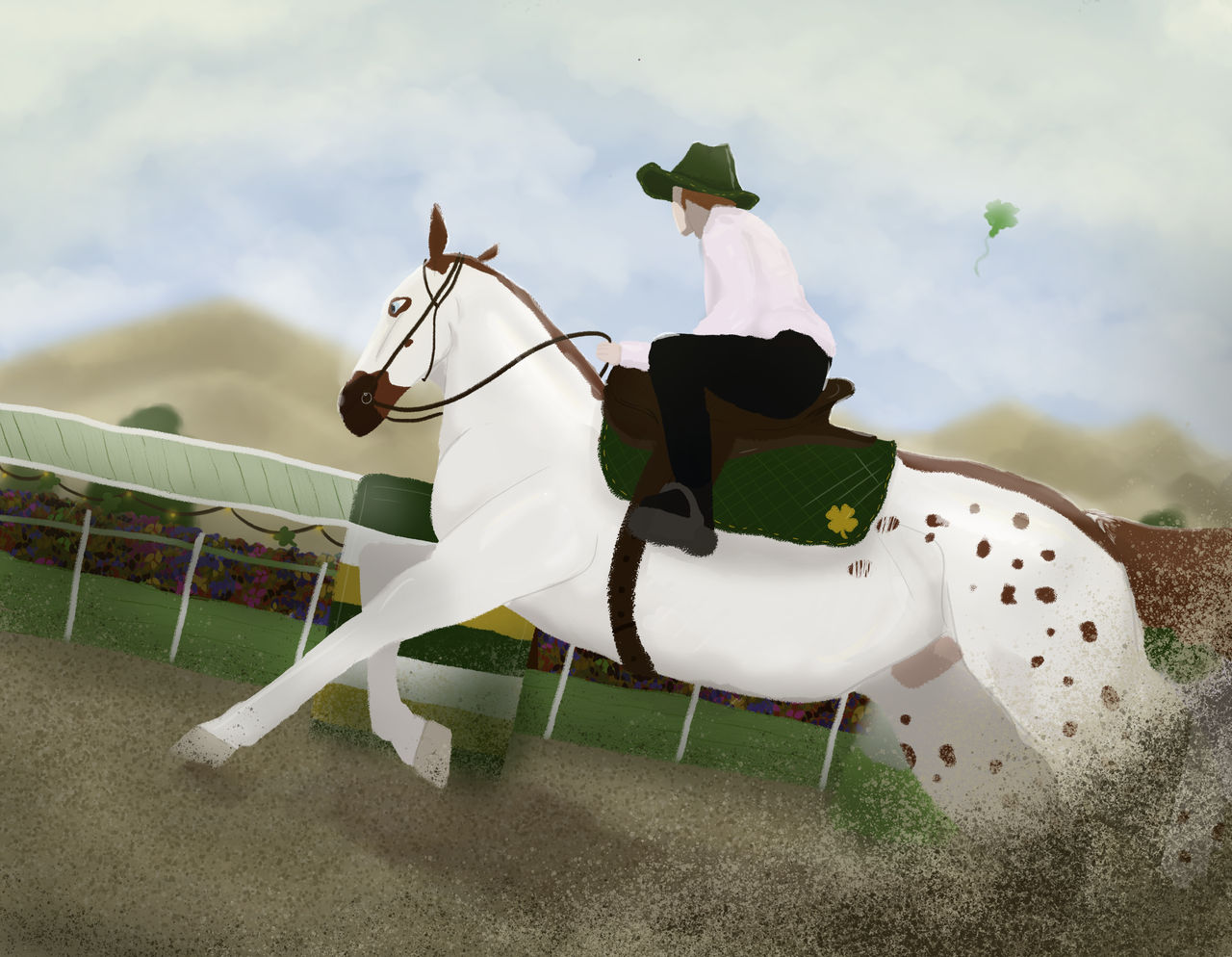 Barrel Racing! by Sashkam on DeviantArt