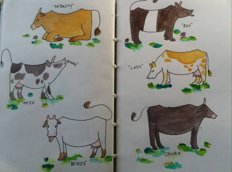 6 Little Cows