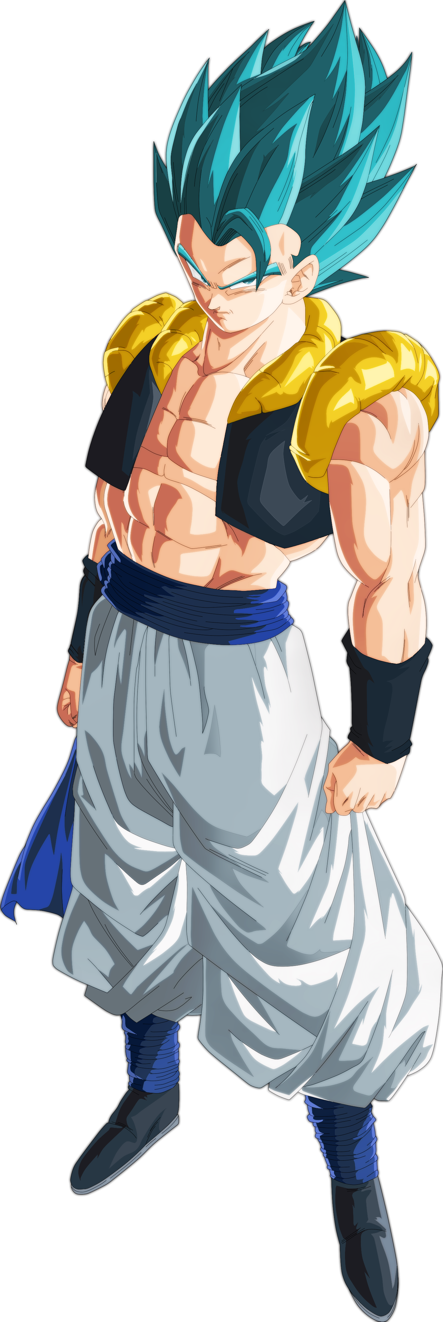 Gogeta Super Saiyan Blue Render By Gojiranarts On Deviantart