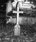stock - cross in the graveyard by dkittystockage