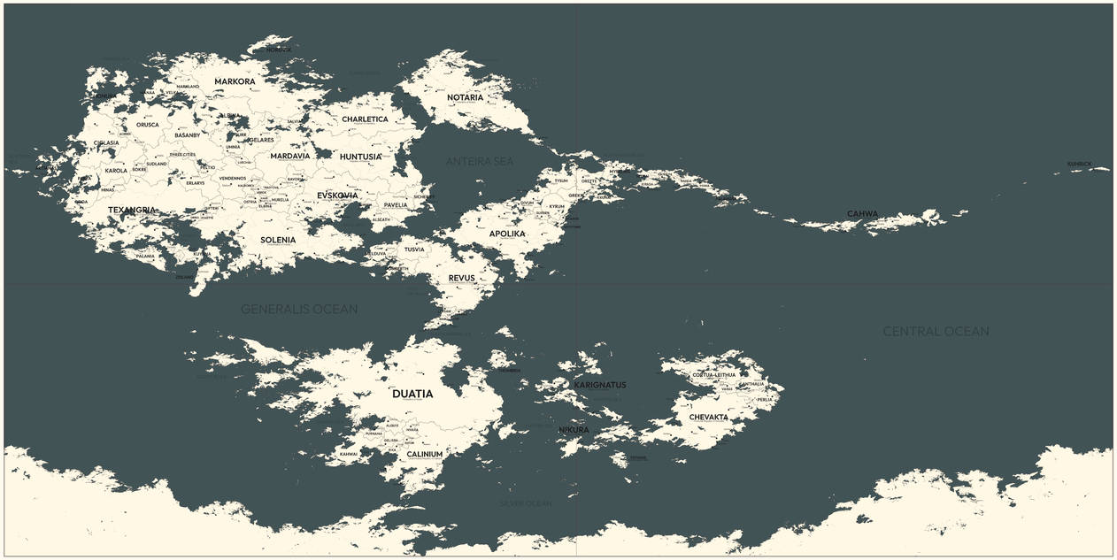 Official Solus World Map by EvenskiPerson on DeviantArt
