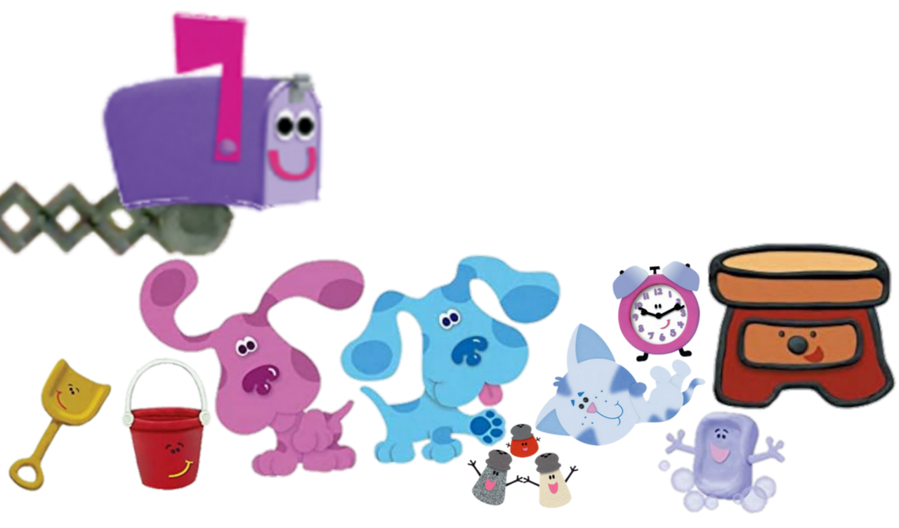 Blue's Clues Characters PNG #2 by ALCandHigurashiFan on DeviantArt