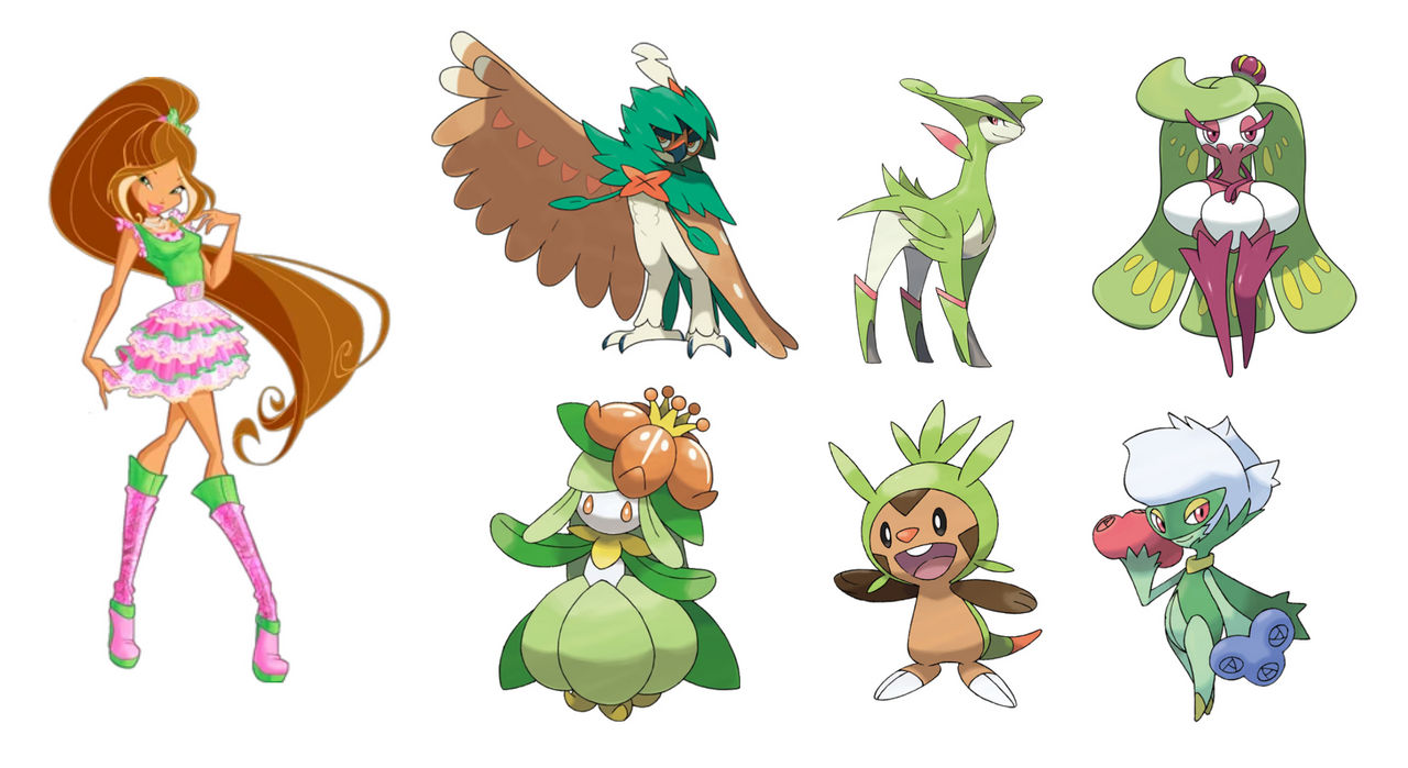 Team Flora by SunSci on DeviantArt