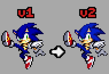 New Sonic color palette (My version) by jan300omega on DeviantArt