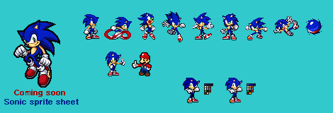 Super Sonic Sprite Sheet {My Palette} by RedDaDoucheHog on DeviantArt